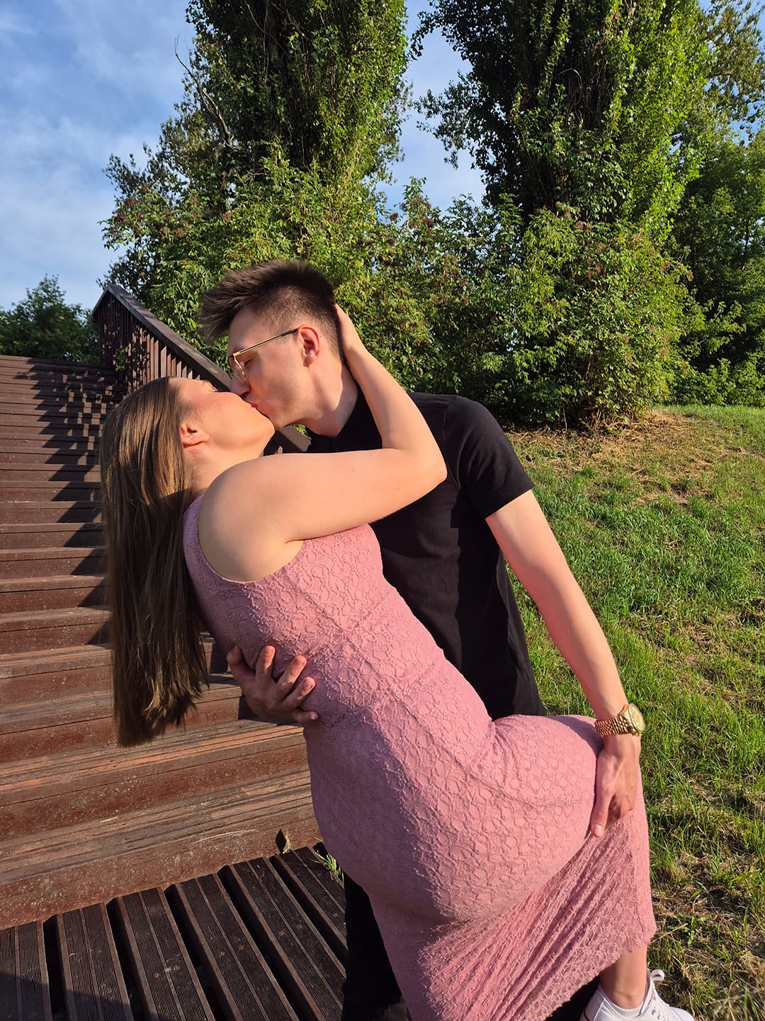 Środkowe zdjęcie Patryka i Jagody