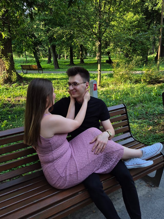 Lewe zdjęcie Patryka i Jagody